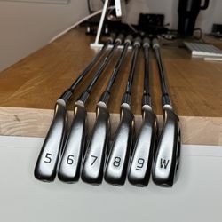 Ping G430 Irons With Graphite shafts