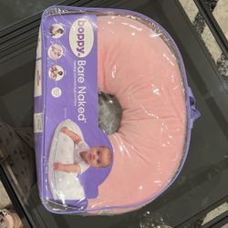 Boppy Nursing Pillow  With Cover– Bare Naked | Breastfeeding and Bottle Feeding, Propping Baby, Tummy Time, Sitting Support | Pillow and Cover