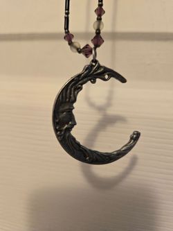 Moon 🌙 Beaded Necklace