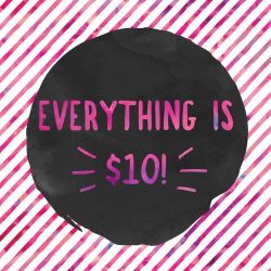 Everything $10 Each ,Great Deal , Get Yours, Available Now $10 
