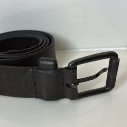 Leather belt