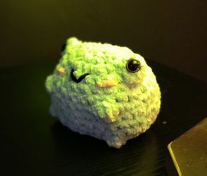 Amigurumi Frog with a Thick Booty