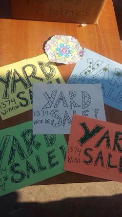 Yard sale 1374 winn dr upland ca