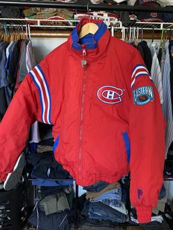 Vintage NHL Canadiens Reversible Puffer Jacket