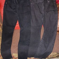 New LADIES BLACK SLIM JEANS SIZE 12 for $10 Each