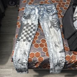 Amiri Wes Lang Sketch Jeans