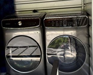 washer and dryer