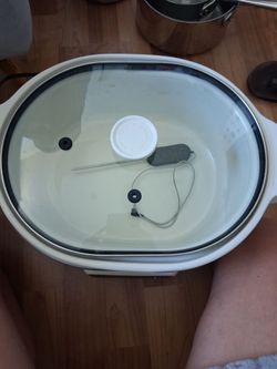 Large Crock Pot with Probe