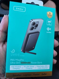 INIU MagPro Ultra Slim 5000mAh Power Bank