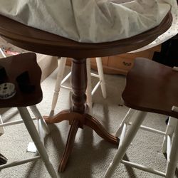 Ethan Allen Barstool Dining Room Table And Chairs