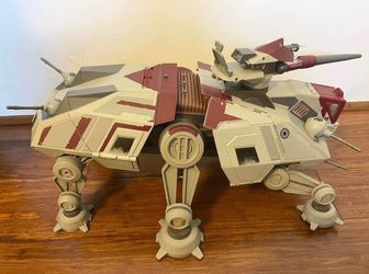 Star Wars 2009 The Clone Wars AT-TE Vehicle