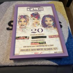 TLC Poster Framed 