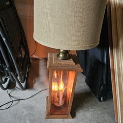 Vintage Lamp With Candle Lights