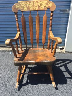 Wooden Rocking Chair