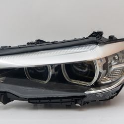 2017-2020 BMW 5 Series 540 530 Left Led Original Headlight Perfect Shape OEM