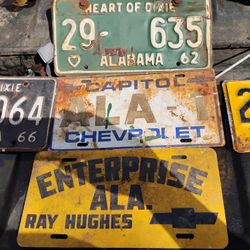 License Plates Antique