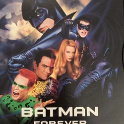 BATMAN Forever (DVD-1995) Nicole Kidman + Val Kilmer!
