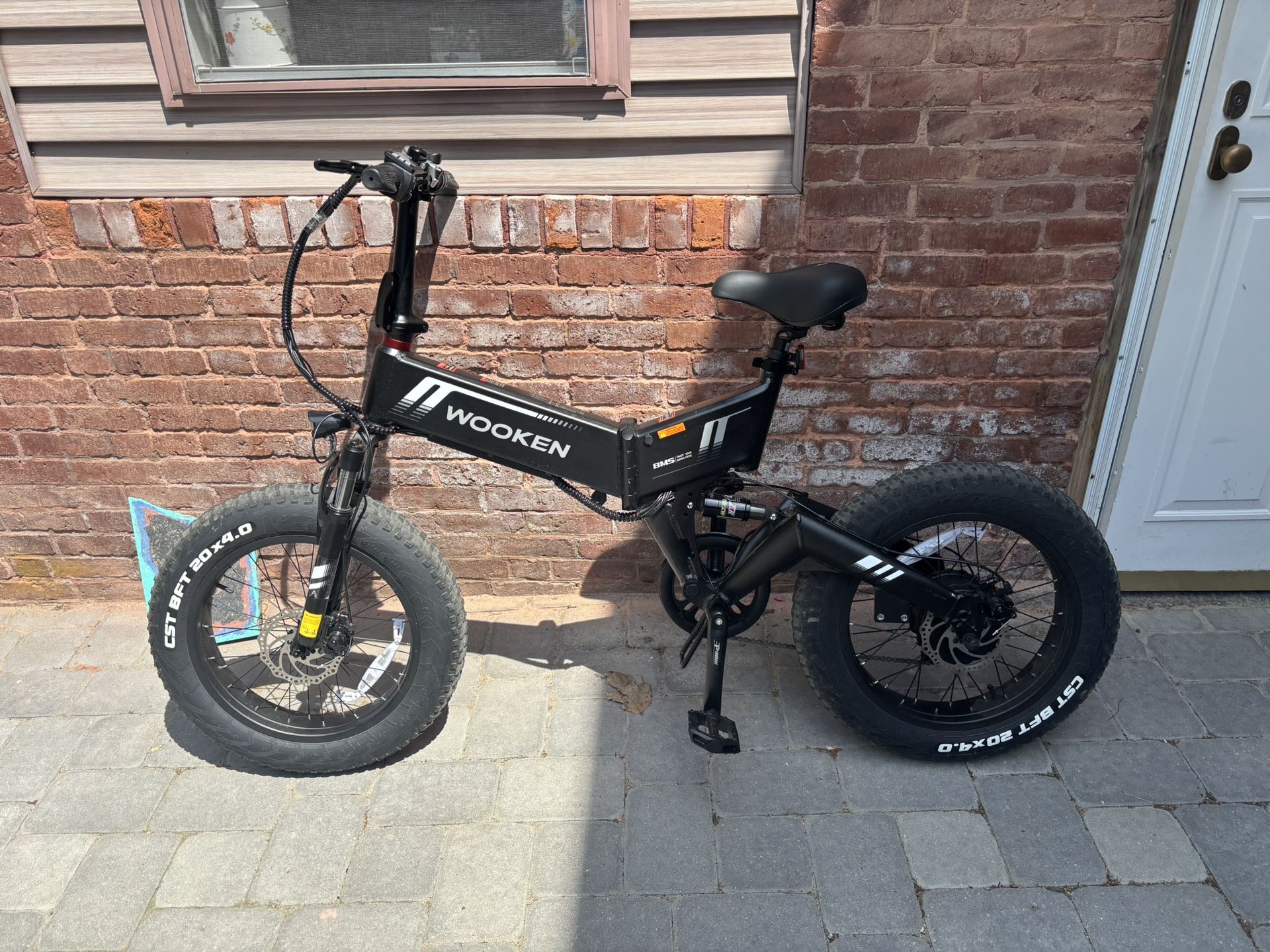 TotGuard Electric Bike 20" Fat Tire Foldable 7-Speed Electric Bike for Adults 500W Brushless Motor, Peak 750W, 20MPH, Ebike, Adult Electric Bicycles,