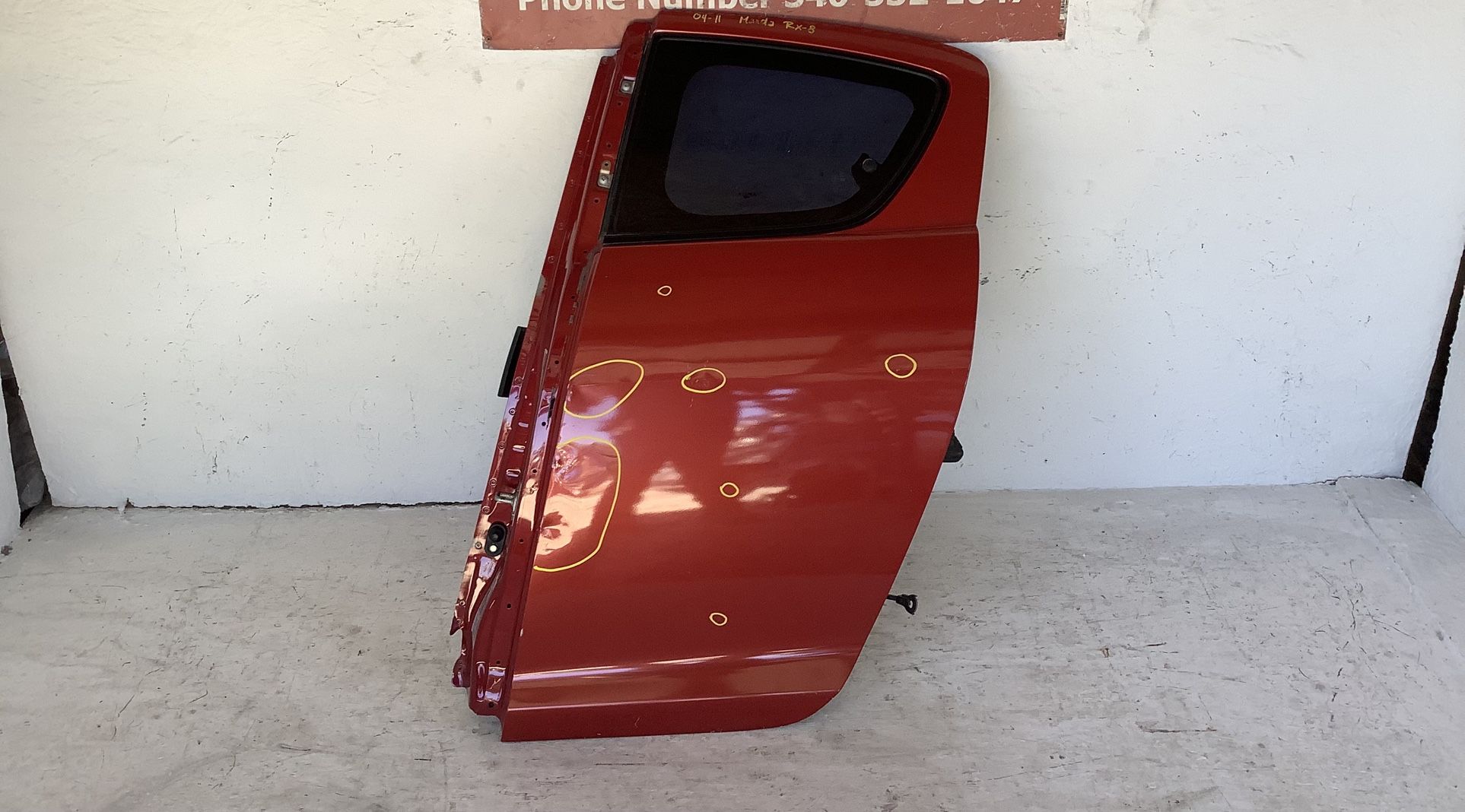 2004 2011 Mazda RX8 left rear door (8)