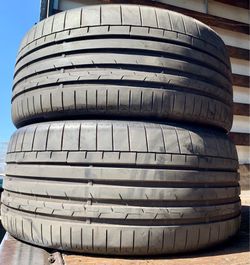 295/35/23 Continental SPORT CONTACT6 Used 295 35 23 Tires 295/35R23