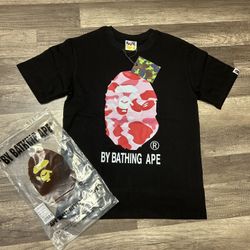 Bape A Bathing Ape Pink Small