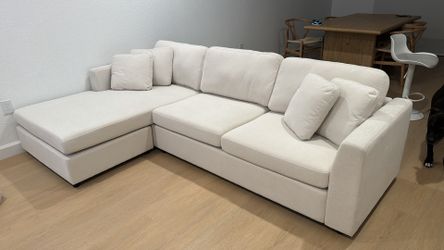 Wauseon 2-Piece 108.7" Upholstered L Shape Sofa with Convertible Chaise By Wade Logan