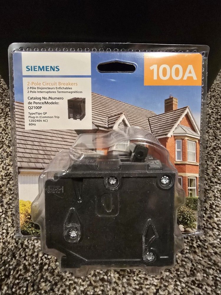 Siemens 100-amp 2 -Pole Standard trip Circuit Breaker