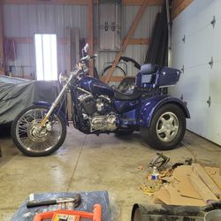 2007 Harley Sportser Trike 5,270 Miles Rides Nice Stored In Doors , 