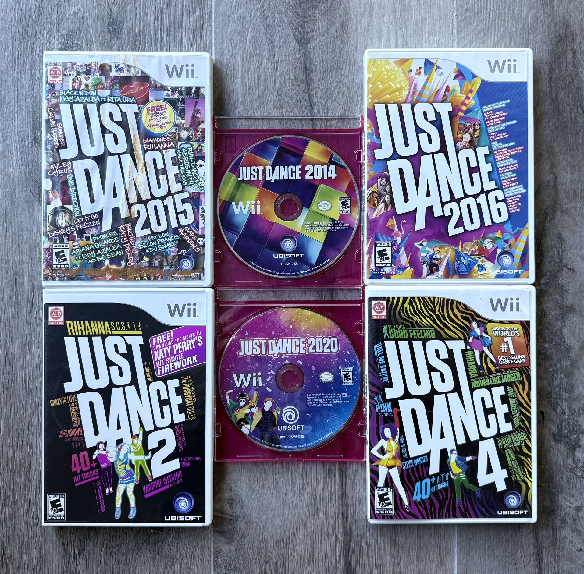 Just Dance Games for Nintendo Wii