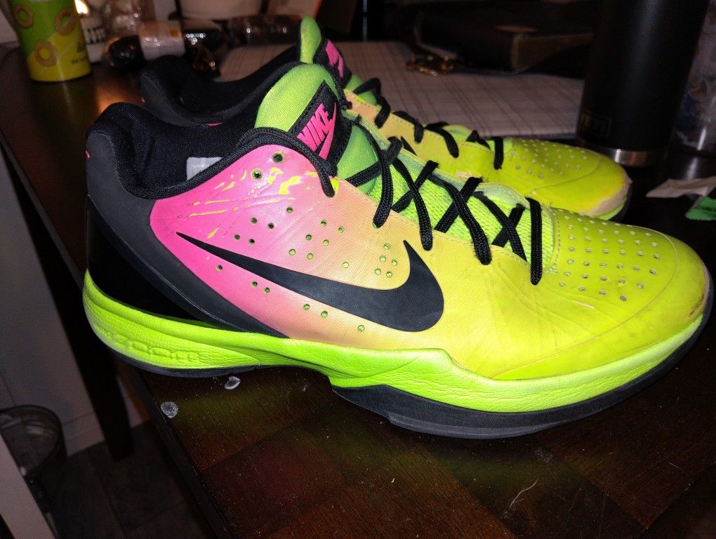 Nike Air Zoom Hyperattack Kobe VI 6 Men's Shoes 881485-999 Rare