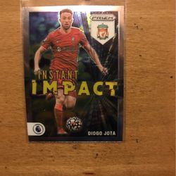 2022 PRIZM DIOGO JOTA INSTANT IMPACT CARD
