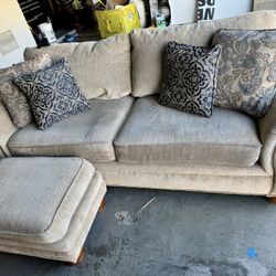 Couch With Ottoman