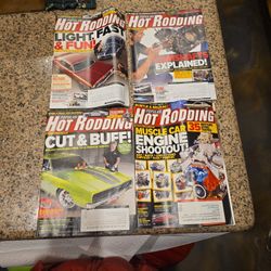 HOT RODDING MAGAZINES 