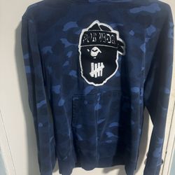 Bape X Undefeated Hoodie Size XL