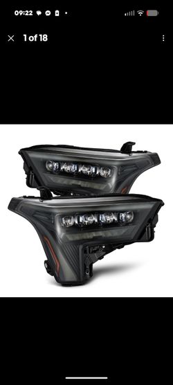 Alpharex Headlight for 2022 through 2026 Toyota Tundra