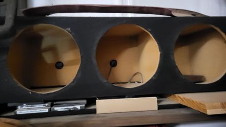 Slot Ported Speaker Box three 12s