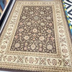 Dier Debwan 5‘ x 7‘ made in Turkey carpet woman owned company.