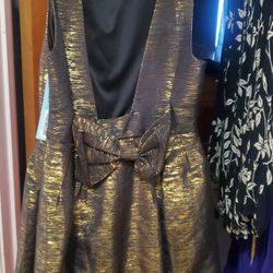 $8Gold Party Dress
