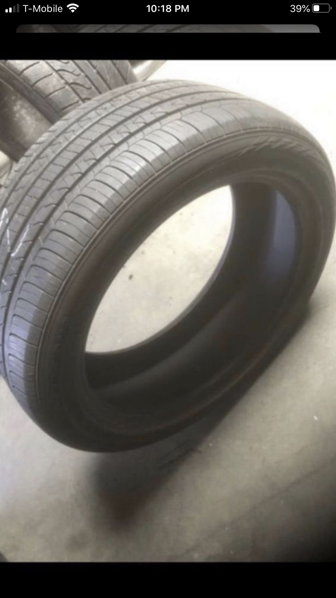 Single tire 215/45/17 Nexen 90% tread