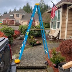 Werner 8 Foot Fiberglass Ladder 