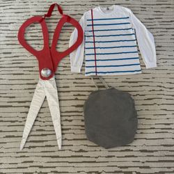 DIY Rock Paper Scissors Family Halloween Costume