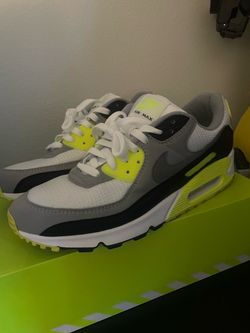 Nike Air Max 90 White Grey Volt Sneakers