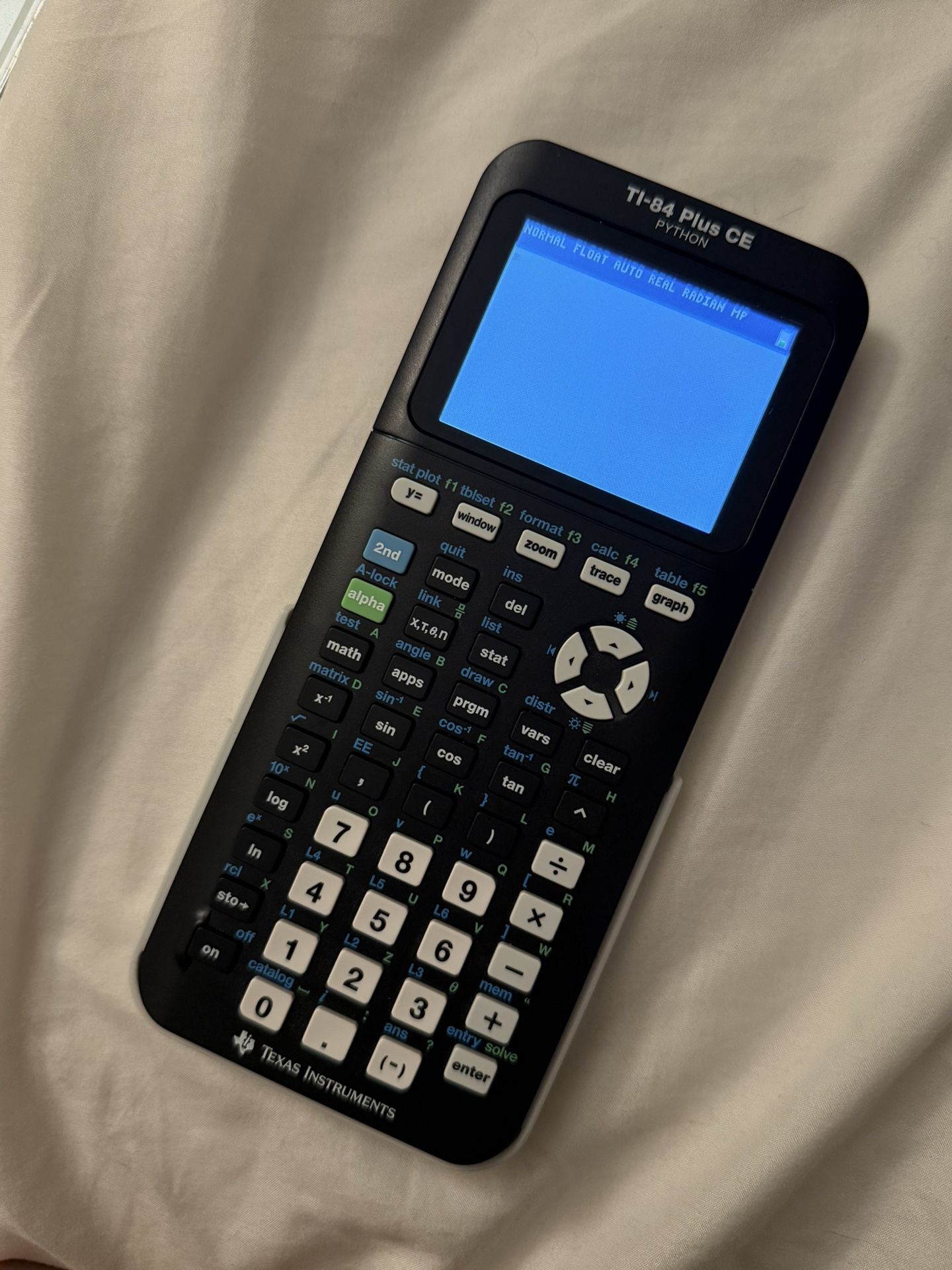 TI 84 Plus CE White