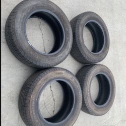 4 β 225/60r16 Michelin Good 90% Treads Tires!!
