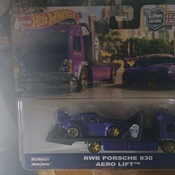 Hot Wheels Team Transport  Rwb Porsche 930 Aero Lift