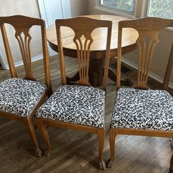 Set Of Four Antique Chairs