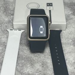 Apple Watch GOLD series 1 38MM + extras