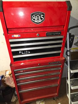 Craftsman tool chest drawer, husky 5 drawer