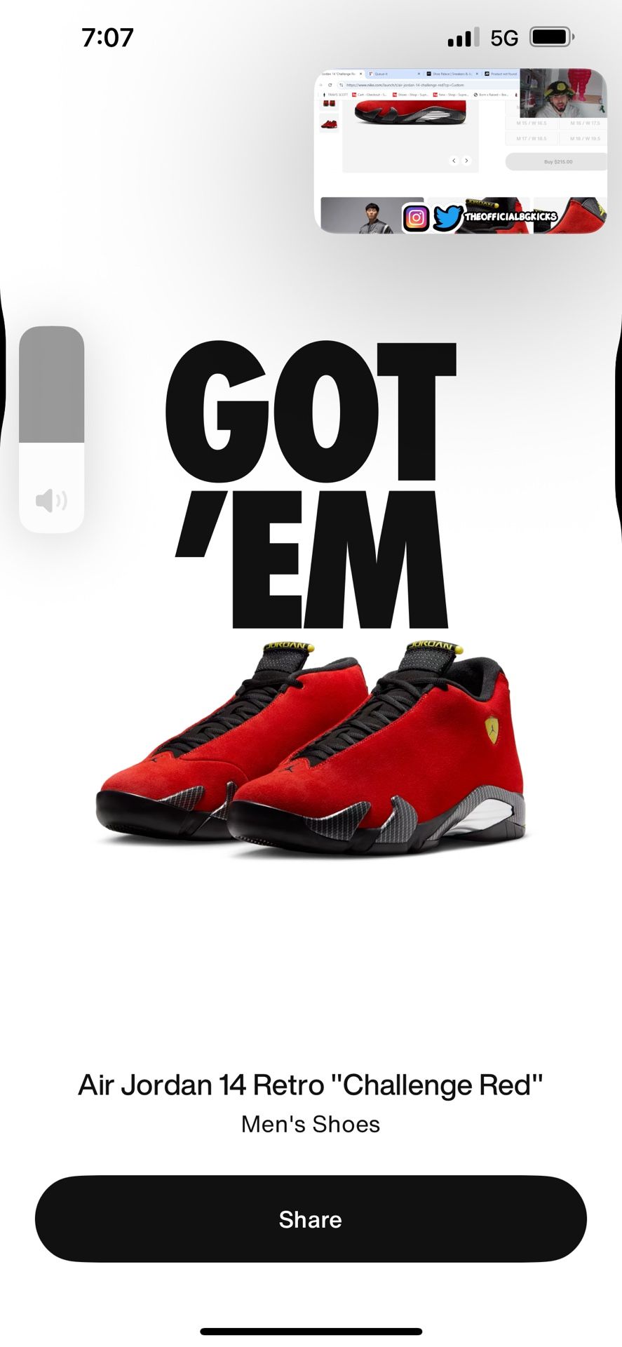 Jordan 14 Retro Ferrari 2025