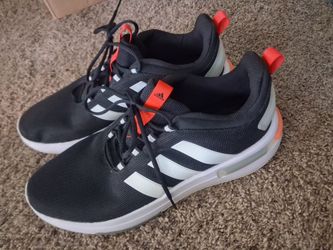 Adidas Low-Top Sneakers Black and Red size 12.5 mens